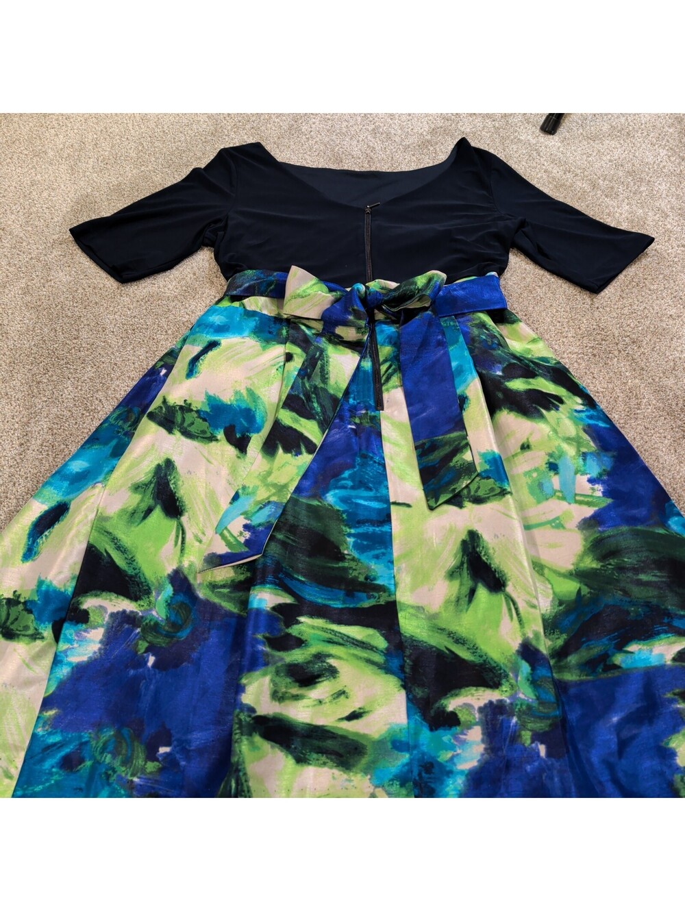 Jessica Howard Women's Floral A-Line Dress Size 16